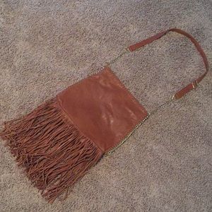 Over the shoulder Fringe Purse